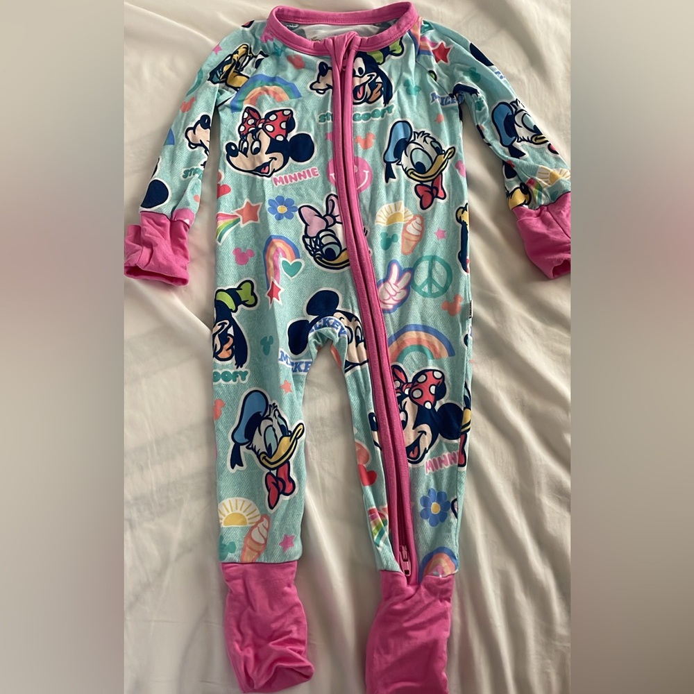 Little Sleepies Mickey Mouse Zippy